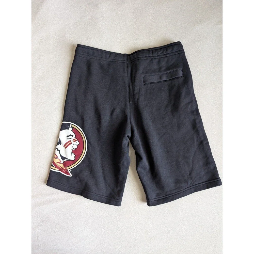Nike Men's Club Fleece Sweat Shorts Florida State Seminoles FSU Black Medium